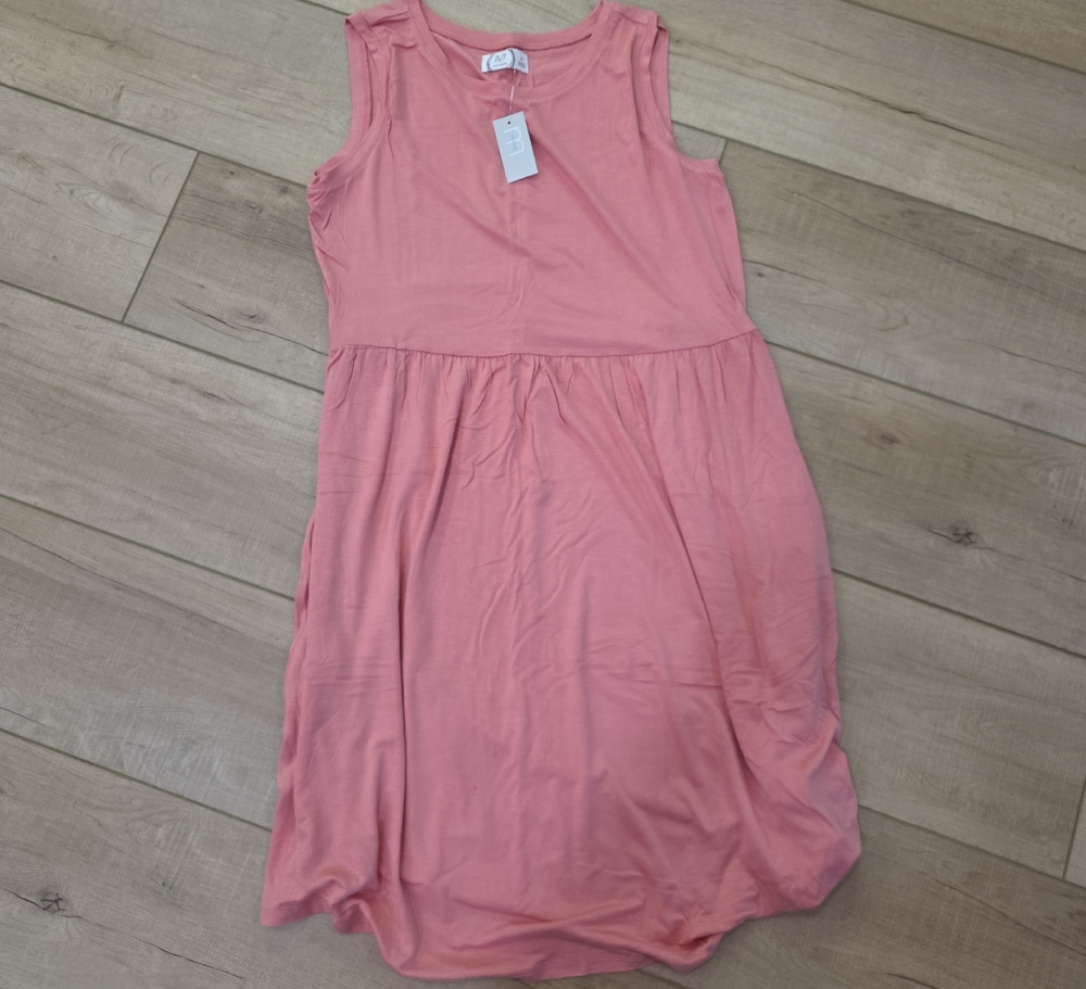 Maurices Women's Sleeveless Lightweight Peach Stretchy Dress